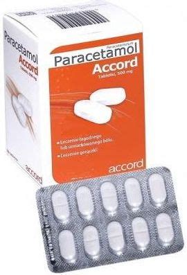 Leki Przeciwb Lowe Paracetamol Accord Paracetamolum Mg Tabl