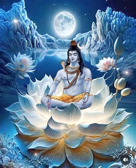 Om Namah Shivay 🙏🏻💙💙🙏🏻🕉️ Lord Shiva Painting Shiva Lord Wallpapers