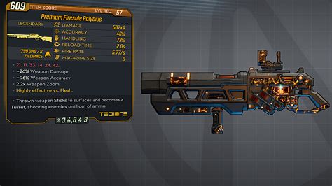 Polybius Borderlands 3 Legendary Shotgun Mentalmars