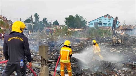 Tragedia En Tailandia Explosi N En F Brica De Fuegos Artificiales Deja