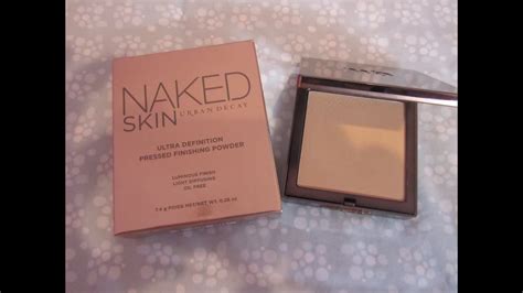 Review Urban Decay Naked Skin Ultra Definition Pressed Finishing