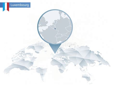 O Mapa Detalhado De Luxemburgo Regiões Ou Estados E Cidades