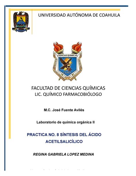 Reporte practica 8 UNIVERSIDAD AUTÓNOMA DE COAHUILA FACULTAD DE