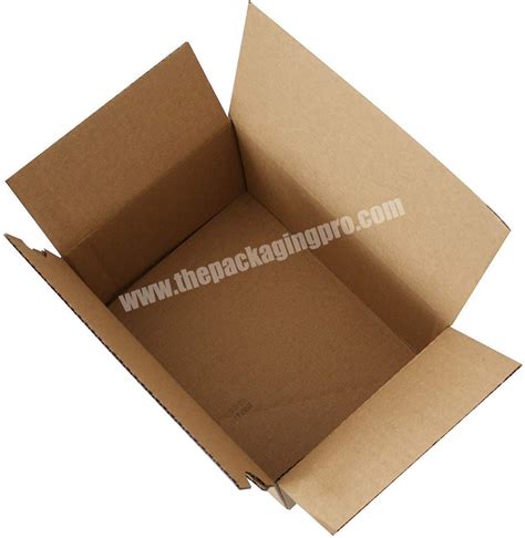 Custom Kraft Brown Shipping Cardboard Fold Transport Grace Flowerbox