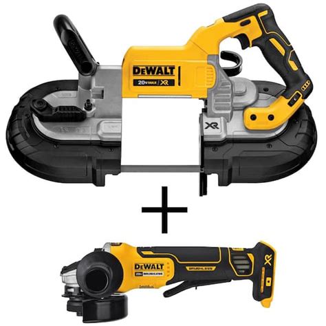 DEWALT 20V MAX XR Cordless Brushless Deep Cut Band Saw And 20V MAX XR