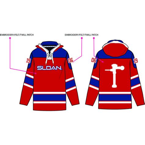 Promotional Custom Hockey Jersey Sweatshirts