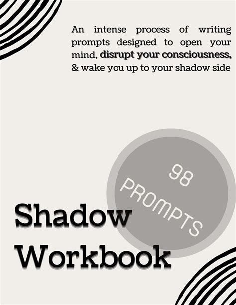 Shadow Workbook 98 Journal Prompts For Shadow Work Witchy Witch