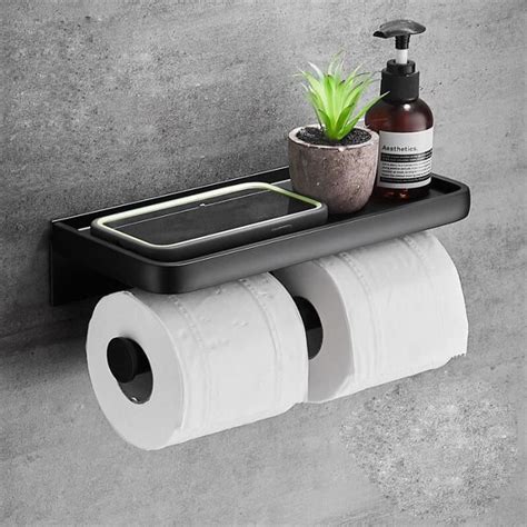 Porte Papier Toilette Porte Papier Hygi Nique Gris Odor Distributeur De