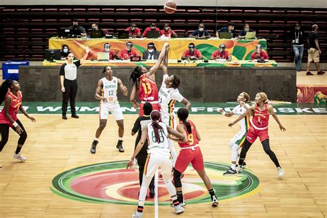 Afrobasket Les Lionnes R Duisent Des Doutes Et Balaient D Entr E