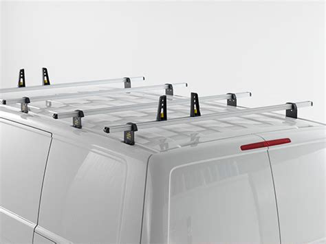 Van Guard Ulti Bar Roof Rack 4 Bar System Renault Trafic Std Roof 2014