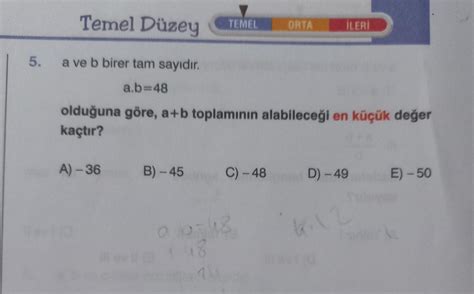 Tyt Matematik Temel Kavramlar