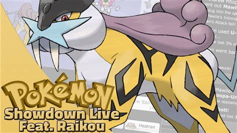 Choice Specs Raikou Pokemon Sun And Moon Ou Showdown Live W