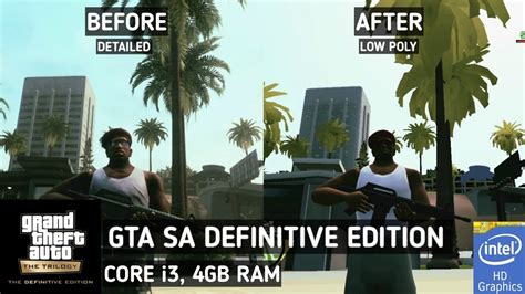 Gta San Andreas Definitive Edition Lag Fix Low End Pc Config File For