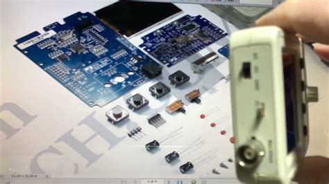 Instrumentação de Bancada Osciloscópio Portátil DSO Shell JYE Tech