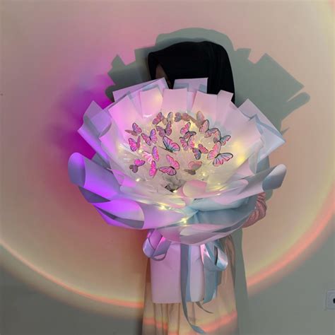 Jual Echiiglo Butterfly Bouquet Buket Kupu Kupu Kado Ultah Wisuda Wedding Anniversary