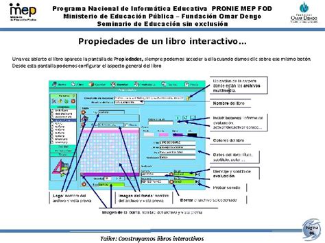 Programa Nacional De Informtica Educativa Pronie Mep Fod