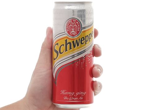 Soda Schweppes Ginger gừng 320ml giá tốt tại Bách hoá XANH