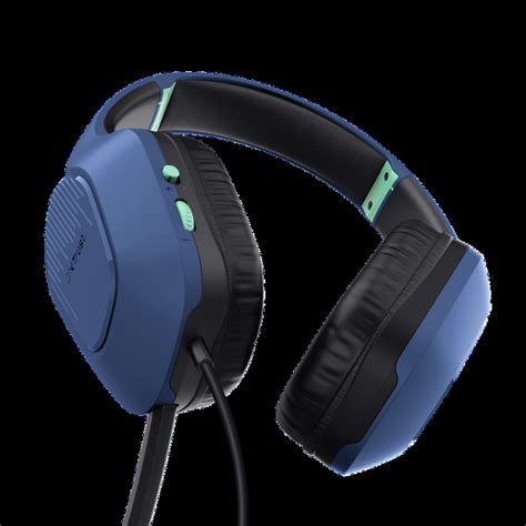 Trust Gxt415 Zirox Gaming Headset Blue T24991 Trst T24991