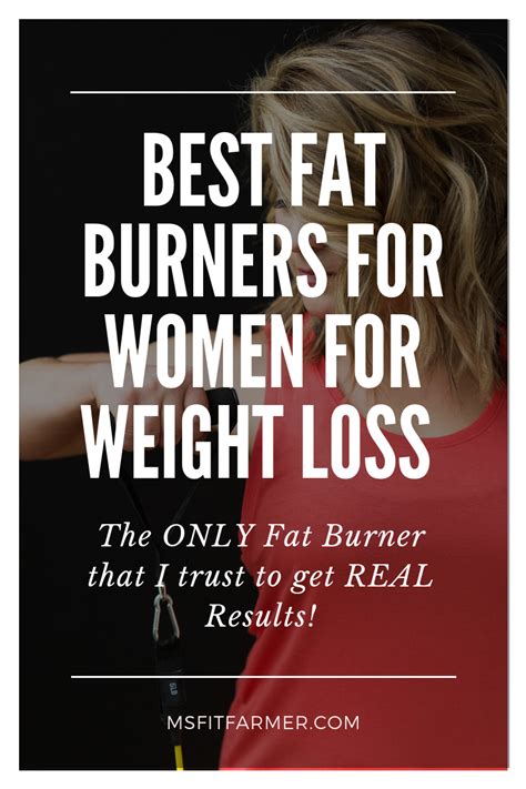 Best Fat Burners For Womens Weight Loss Ms Fit Farmer