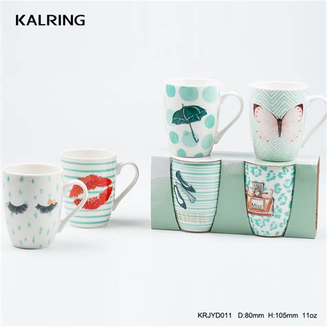 Kalring Valentine′ S Day 11oz Bullet Mug Couples Packing Tiffney Color ...