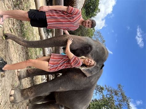 Chiang Mai Waterfall Elephant Sanctuary And Bamboo Rafting