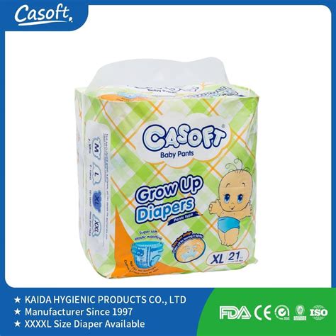 Casoft Or OEM New Born Baby Disposable Anti Leak Pull Up Nappies Ultra