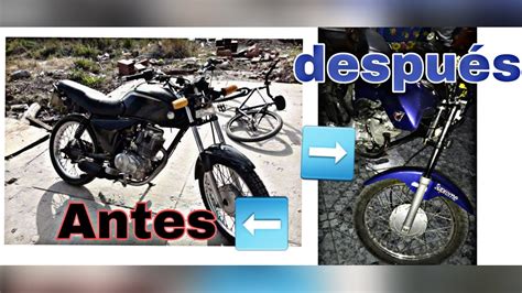 Nueva Est Tica Para El Motomel S Gonzal Motos Motomel S Youtube