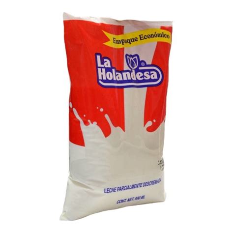 Leche San Juan De Rioverde La Holandesa Semidescremada 900 Ml Bodega