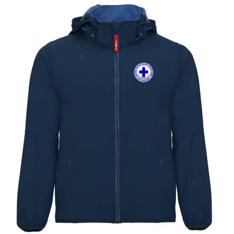 DOWOLNY NADRUK RATOWNIK WOPR GRANATOWY SOFTSHELL UNISEX Ratownikplus Pl