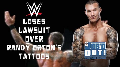 Wwe And K Games Lose Lawsuit Over Randy Orton S Tattoos Youtube