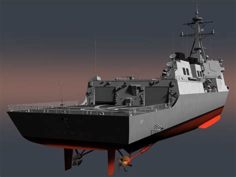 Coreia Do Rei Sejong O Grande Destruidor KDX III Modelo 3D