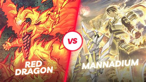 Red Dragon Vs Mannadium Yu Gi Oh Locals Table Youtube