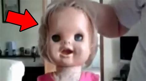 Creepy Dolls Moving Top Haunted Dolls Caught On Tape Youtube