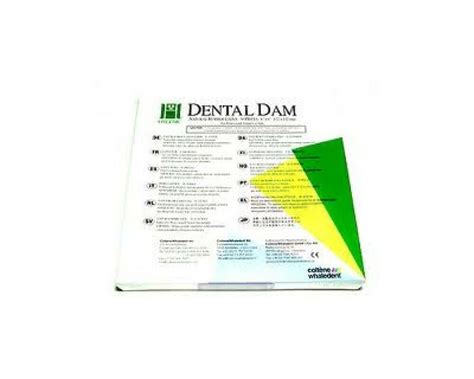 Coltene/Whaledent - Rubber Dam - Latex 5x5 - 52/bx- Medium - Light ...