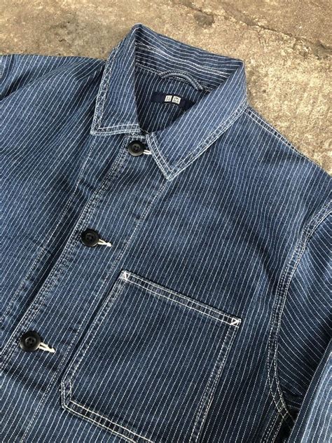 Uniqlo Hickory Chore Jacket On Carousell