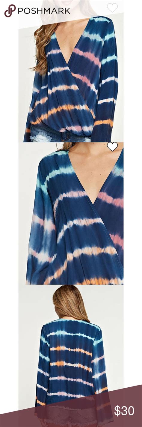 Love Stitch Tie Dye Wrap Top Love Stitch Clothes Design Tie Dye