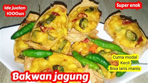 Ide Jualan Terbaru Ii Ide Jualan An Ii Resep Bakwan Jagung Enak