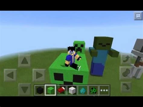 Minecraft Tutorial Como Fazer Uma Estatua De Creeper Simples Youtube