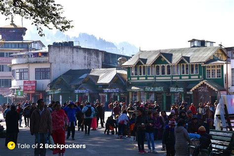 Walking Around Darjeeling Mall Road Tale Of 2 Backpackers