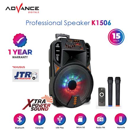 Speaker Advance K Inch Professional Speaker Meeting Portable