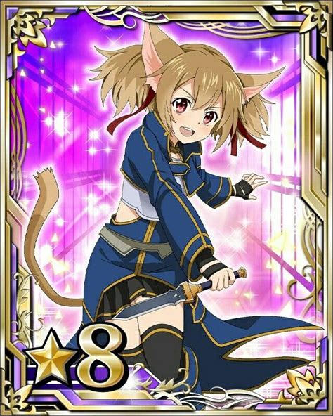 🔹💙🔹 Silica Alo 🔹💙🔹 Sword Art Online Sao Underworld Online Cards