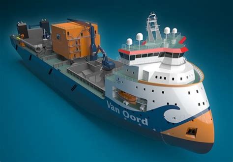 Ulstein Designs Van Oords Subsea Rock Installation Vessel Boat Boat