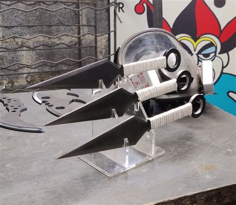 Kunai En Acier Arme De Lancer Ninja Manga Batfactory