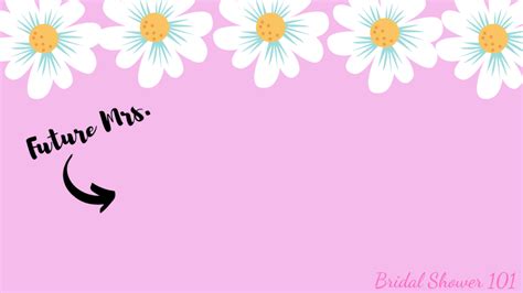 Bridal Shower Zoom Background | Bridal Shower 101