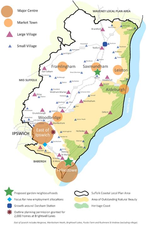 Local Plan East Suffolk Council Suffolk Coastal Local Plan Adopted