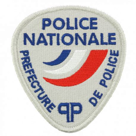 Habimat Ecusson De Bras Police Nationale Pr Fecture De Police Blanc