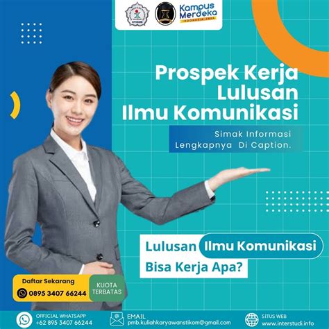 Prospek Kerja Lulusan Ilmu Komunikasi Kuliah Karyawan