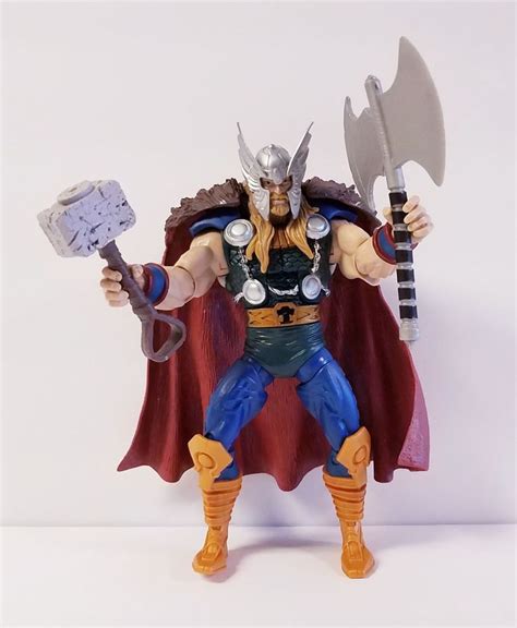 THOR Figure W Mjolnir Axe Marvel Legends 7 From Blob Wave Series