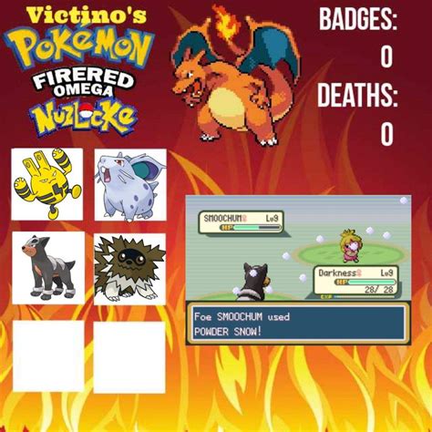 Pokémon Fire Red Omega Nuzlocke Chapter 2 Pokémon Amino