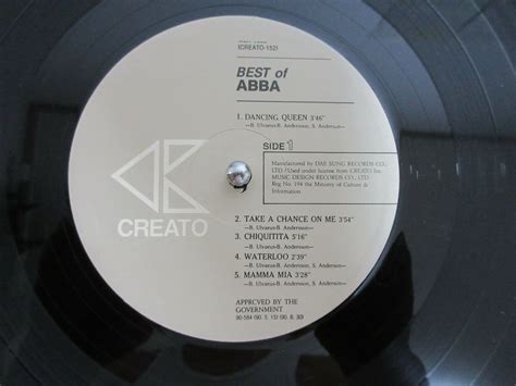 popsike.com - ABBA BEST OF ABBA Rare Korea LP 1990 NM - auction details